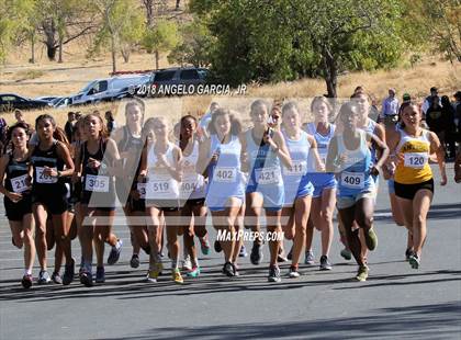Thumbnail 2 in BVAL Girls Cross Country Championship photogallery.
