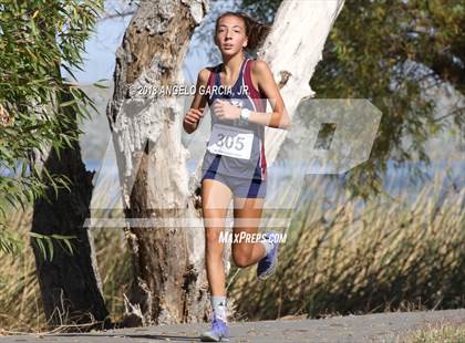 Thumbnail 2 in BVAL Girls Cross Country Championship photogallery.