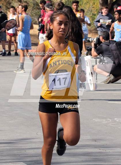 Thumbnail 1 in BVAL Girls Cross Country Championship photogallery.