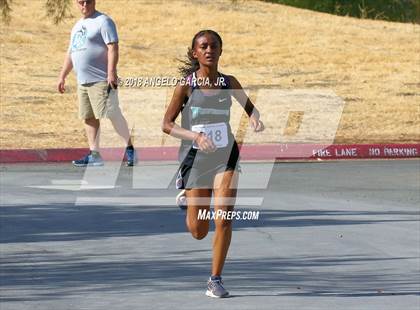 Thumbnail 1 in BVAL Girls Cross Country Championship photogallery.