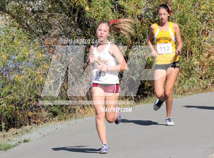Thumbnail 1 in BVAL Girls Cross Country Championship photogallery.