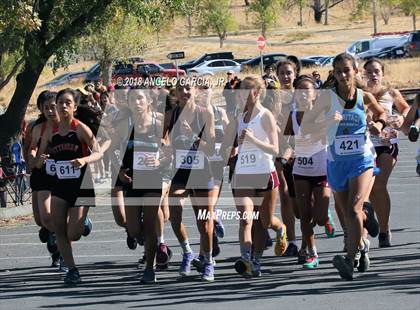 Thumbnail 1 in BVAL Girls Cross Country Championship photogallery.
