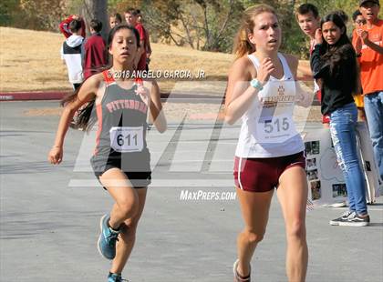 Thumbnail 2 in BVAL Girls Cross Country Championship photogallery.