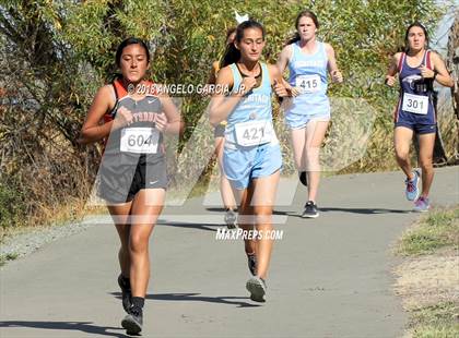 Thumbnail 1 in BVAL Girls Cross Country Championship photogallery.