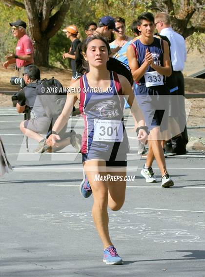 Thumbnail 2 in BVAL Girls Cross Country Championship photogallery.