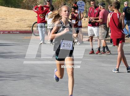 Thumbnail 3 in BVAL Girls Cross Country Championship photogallery.