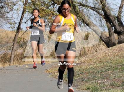 Thumbnail 1 in BVAL Girls Cross Country Championship photogallery.