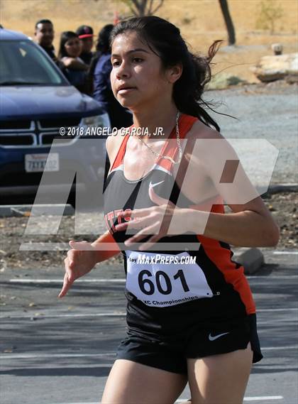 Thumbnail 3 in BVAL Girls Cross Country Championship photogallery.