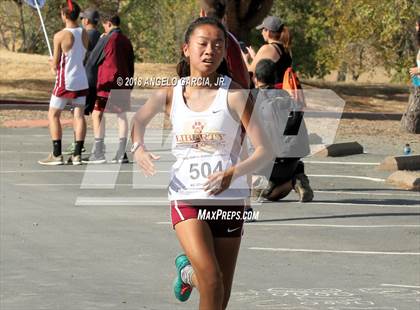 Thumbnail 3 in BVAL Girls Cross Country Championship photogallery.