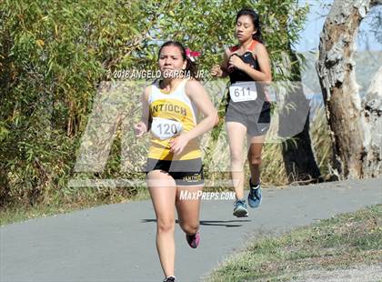 Thumbnail 1 in BVAL Girls Cross Country Championship photogallery.