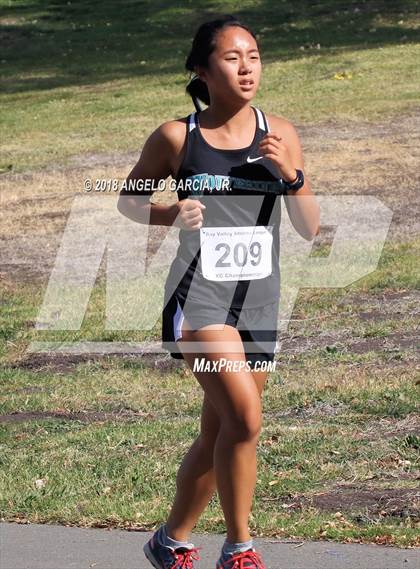 Thumbnail 1 in BVAL Girls Cross Country Championship photogallery.
