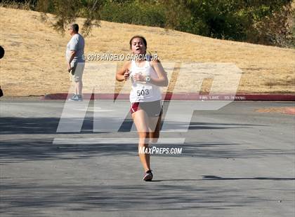 Thumbnail 1 in BVAL Girls Cross Country Championship photogallery.