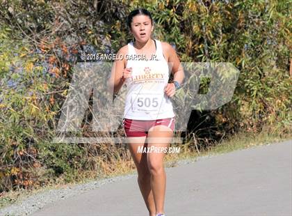 Thumbnail 1 in BVAL Girls Cross Country Championship photogallery.