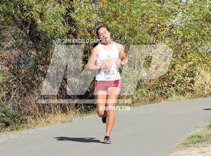 Thumbnail 2 in BVAL Girls Cross Country Championship photogallery.