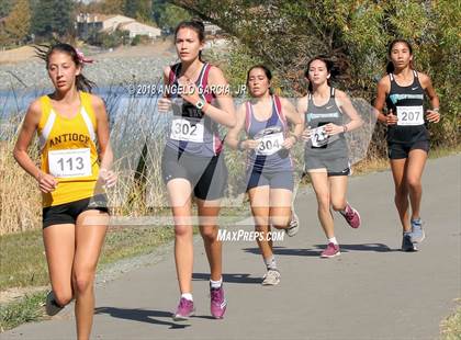 Thumbnail 2 in BVAL Girls Cross Country Championship photogallery.