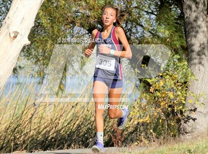 Thumbnail 1 in BVAL Girls Cross Country Championship photogallery.