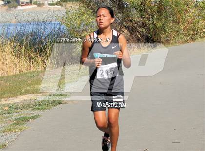 Thumbnail 2 in BVAL Girls Cross Country Championship photogallery.