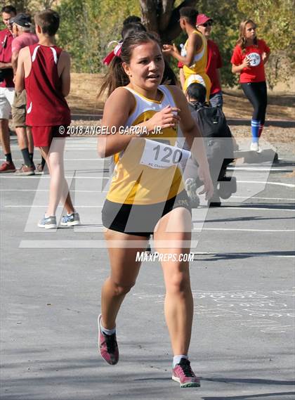 Thumbnail 2 in BVAL Girls Cross Country Championship photogallery.