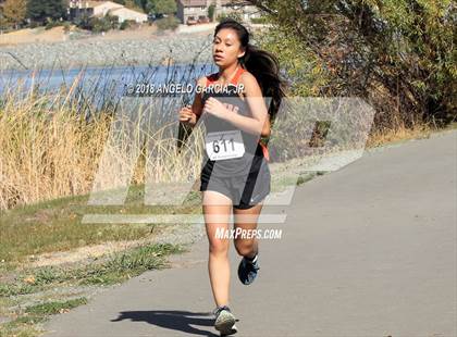 Thumbnail 3 in BVAL Girls Cross Country Championship photogallery.