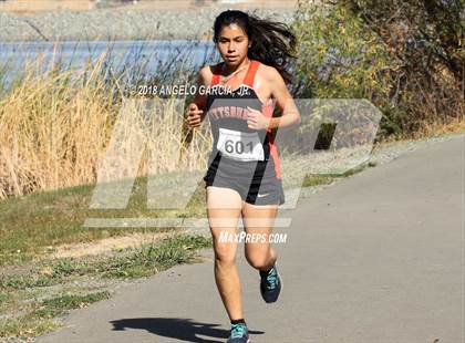 Thumbnail 2 in BVAL Girls Cross Country Championship photogallery.