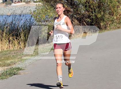 Thumbnail 2 in BVAL Girls Cross Country Championship photogallery.