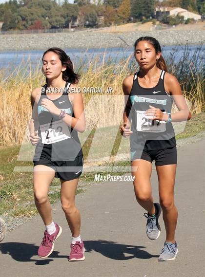 Thumbnail 2 in BVAL Girls Cross Country Championship photogallery.