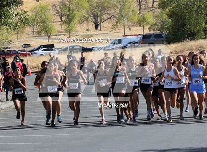 Thumbnail 1 in BVAL Girls Cross Country Championship photogallery.