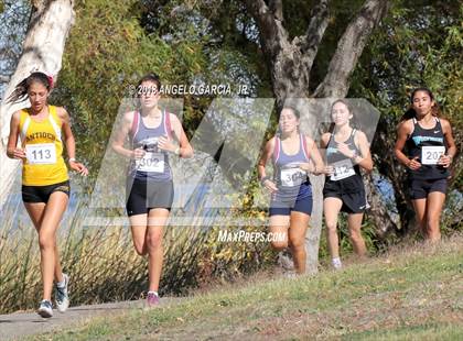 Thumbnail 2 in BVAL Girls Cross Country Championship photogallery.