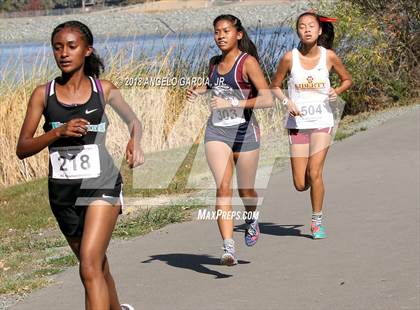 Thumbnail 1 in BVAL Girls Cross Country Championship photogallery.