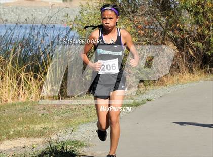 Thumbnail 2 in BVAL Girls Cross Country Championship photogallery.