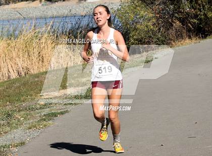 Thumbnail 3 in BVAL Girls Cross Country Championship photogallery.