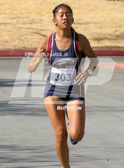Thumbnail 1 in BVAL Girls Cross Country Championship photogallery.