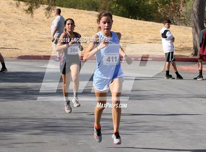 Thumbnail 1 in BVAL Girls Cross Country Championship photogallery.