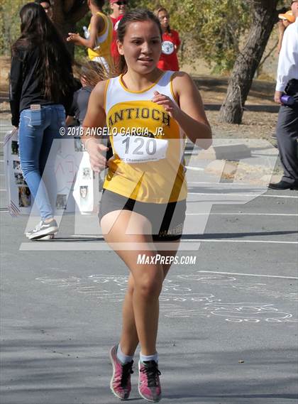 Thumbnail 3 in BVAL Girls Cross Country Championship photogallery.