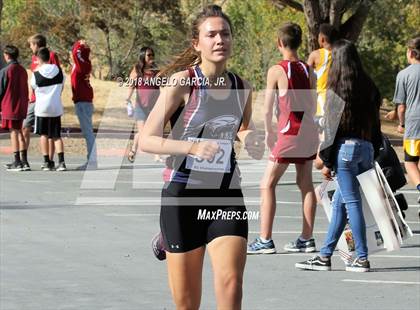 Thumbnail 2 in BVAL Girls Cross Country Championship photogallery.