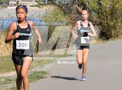 Thumbnail 1 in BVAL Girls Cross Country Championship photogallery.