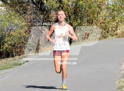 Thumbnail 1 in BVAL Girls Cross Country Championship photogallery.