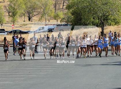 Thumbnail 2 in BVAL Girls Cross Country Championship photogallery.