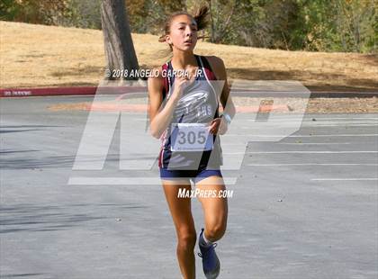 Thumbnail 3 in BVAL Girls Cross Country Championship photogallery.