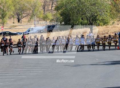 Thumbnail 1 in BVAL Girls Cross Country Championship photogallery.