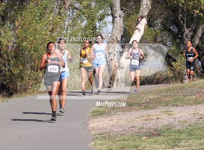 Thumbnail 2 in BVAL Girls Cross Country Championship photogallery.