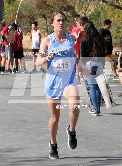 Thumbnail 1 in BVAL Girls Cross Country Championship photogallery.