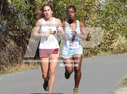 Thumbnail 1 in BVAL Girls Cross Country Championship photogallery.