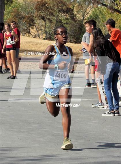 Thumbnail 2 in BVAL Girls Cross Country Championship photogallery.