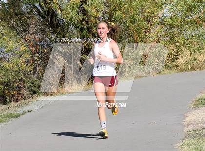 Thumbnail 3 in BVAL Girls Cross Country Championship photogallery.