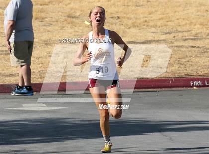 Thumbnail 3 in BVAL Girls Cross Country Championship photogallery.