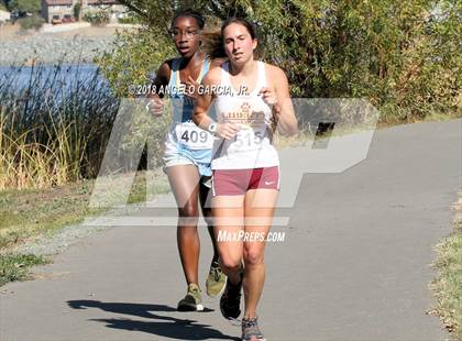 Thumbnail 2 in BVAL Girls Cross Country Championship photogallery.