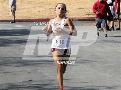 Thumbnail 2 in BVAL Girls Cross Country Championship photogallery.