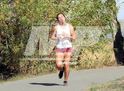Thumbnail 1 in BVAL Girls Cross Country Championship photogallery.