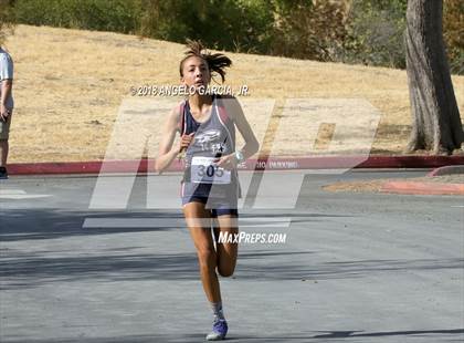 Thumbnail 2 in BVAL Girls Cross Country Championship photogallery.